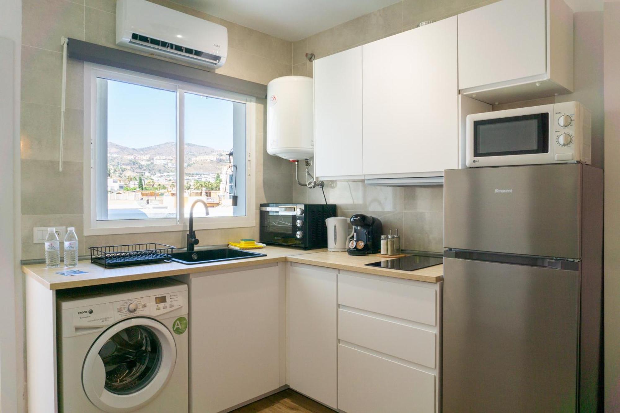 Apartamento Con Terraza En La Playa La Cala Del Moral Buitenkant foto