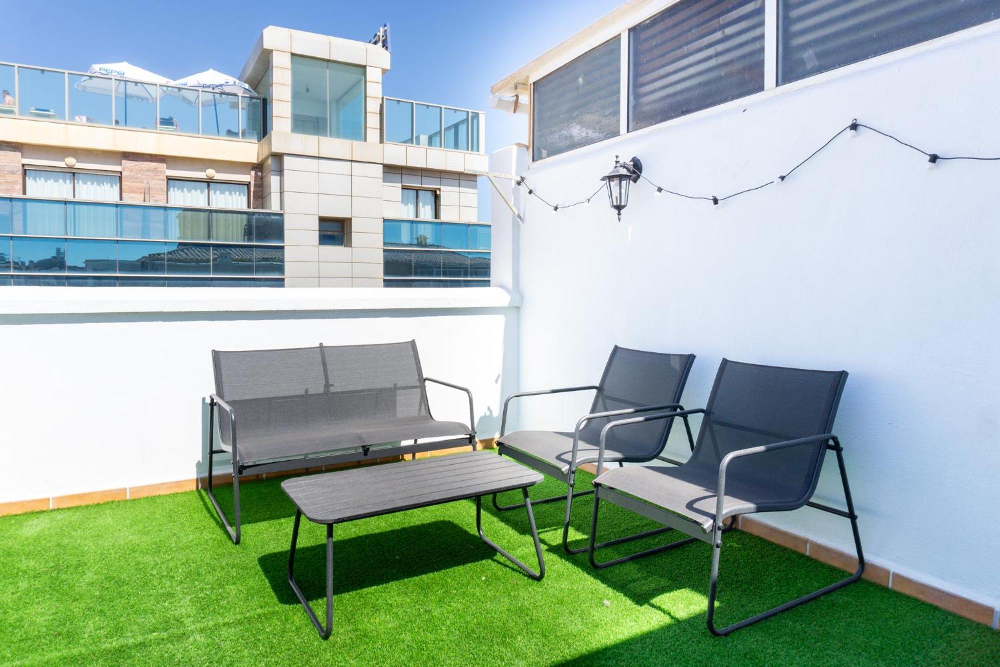 Apartamento Con Terraza En La Playa La Cala Del Moral Buitenkant foto